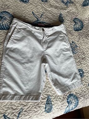 Superdry White Men’s Flat Front Chino Shorts